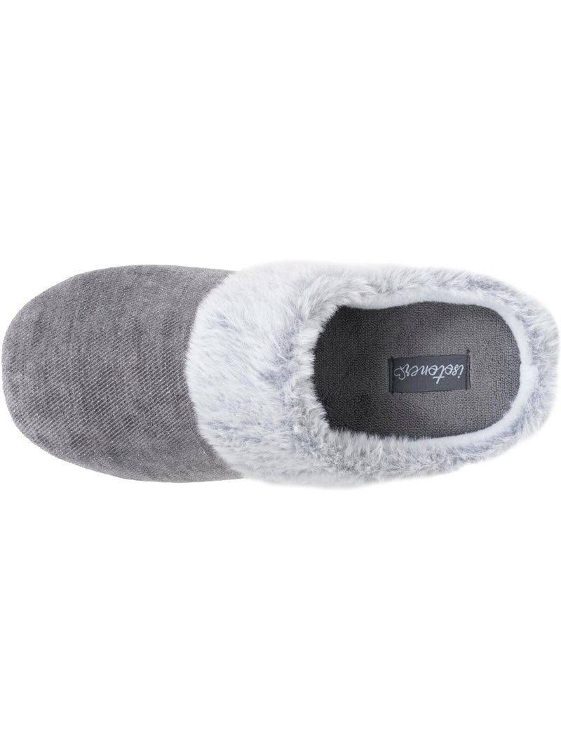 Zapatillas chinelas  mujer isotoner Gris oscuro - Kiabi