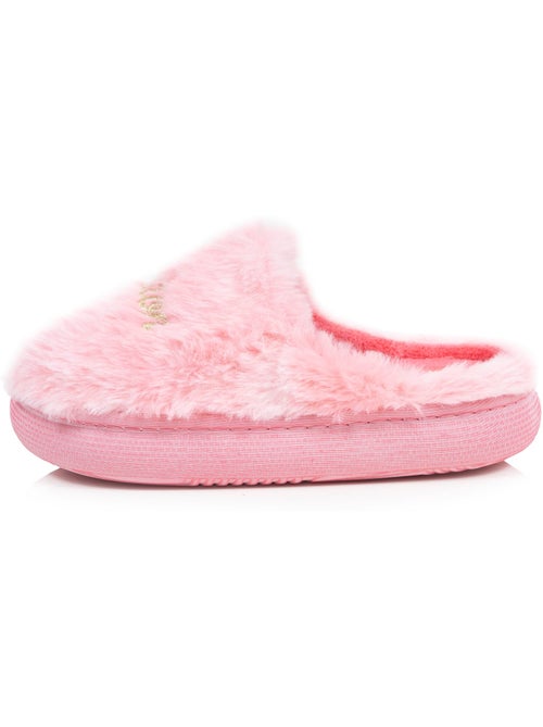 Zapatillas chinelas piel sintética, suela «bloup», extra niña Isotoner - Kiabi Zapatillas chinelas piel sintética, suela «bloup», extra niña Isotoner - Kiabi