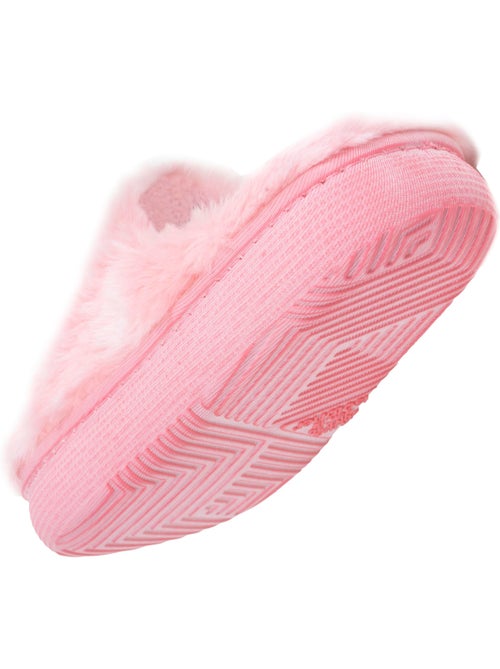 Zapatillas chinelas piel sintética, suela «bloup», extra niña Isotoner - Kiabi Zapatillas chinelas piel sintética, suela «bloup», extra niña Isotoner - Kiabi