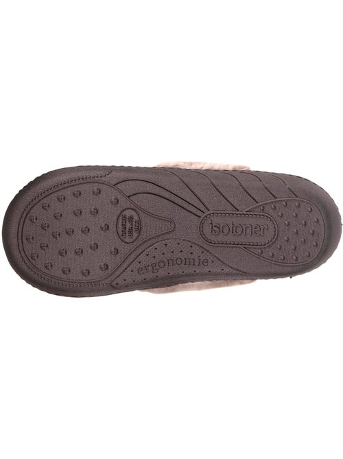 Zapatillas chinelas Pieles iridiscentes y de imitación niña Isotoner - Kiabi