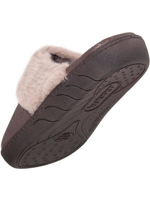 Zapatillas chinelas Pieles iridiscentes y de imitación niña Isotoner - Kiabi