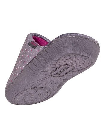Zapatillas chinelas plantilla de espuma con memoria de mujer Isotoner