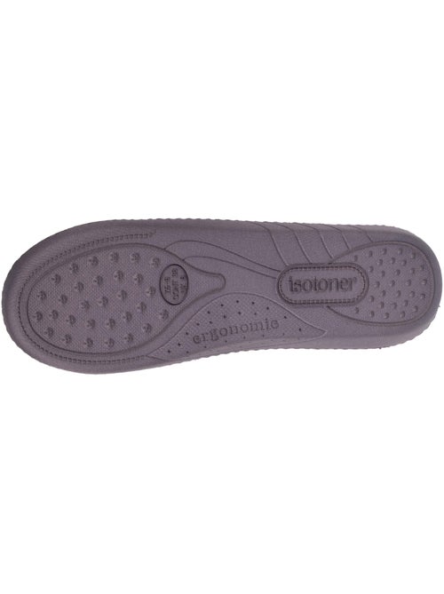 Zapatillas chinelas plantilla de espuma con memoria de mujer Isotoner - Kiabi