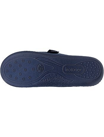 Zapatillas chinelas plantilla ergonómica microvelour con mujer