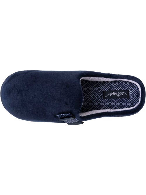 Zapatillas chinelas plantilla ergonómica microvelour con mujer Isotoner - Kiabi