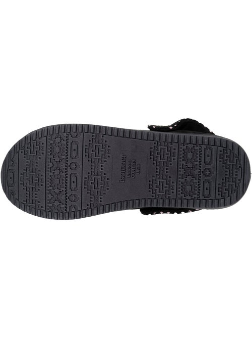 Zapatillas chinelas Plataforma de ante de 3,5 cm, confort mujer Isotoner - Kiabi