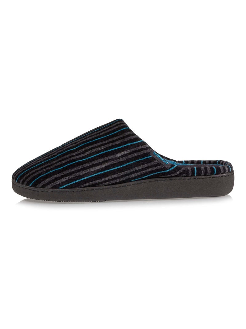 Zapatillas chinelas rayas hombre Isotoner Multicolor - Kiabi