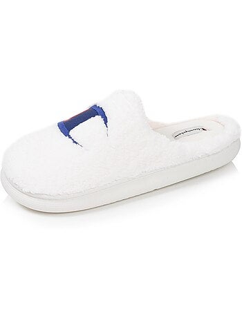 Zapatillas chinelas sherpa elegante y cálido, cómodo, mujer Champion