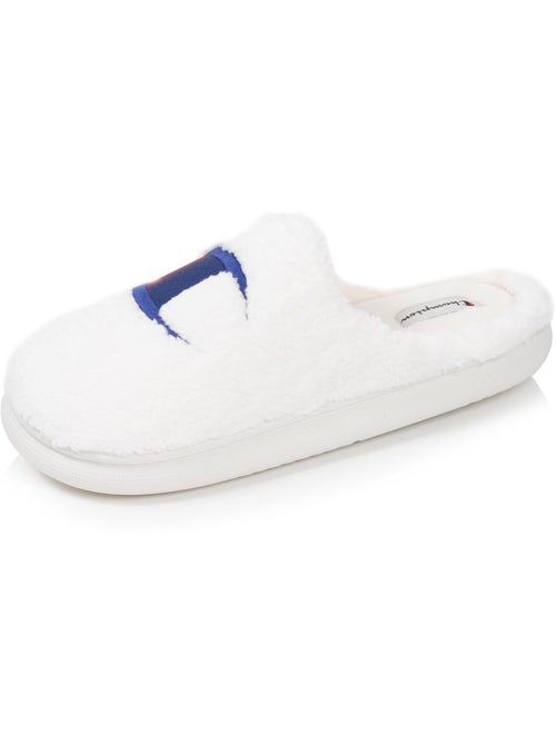 Zapatillas chinelas sherpa elegante y cálido, cómodo, mujer champion - Kiabi