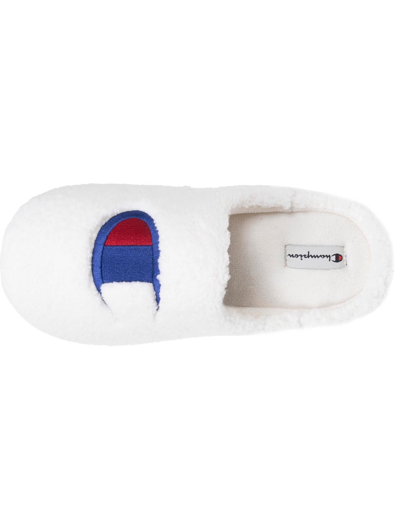 Zapatillas chinelas sherpa elegante y cálido, cómodo, mujer Champion Marfil - Kiabi