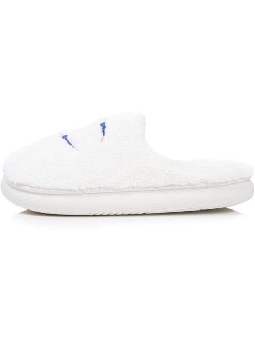 Zapatillas chinelas sherpa elegante y cálido, cómodo, mujer champion - Kiabi