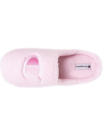 Zapatillas chinelas sherpa elegante y cálido, cómodo, mujer Champion