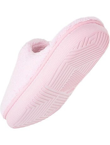 Zapatillas chinelas sherpa elegante y cálido, cómodo, mujer Champion