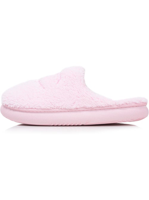 Zapatillas chinelas sherpa elegante y cálido, cómodo, mujer champion - Kiabi