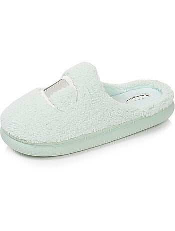 Zapatillas chinelas sherpa elegante y cálido, cómodo, mujer Champion