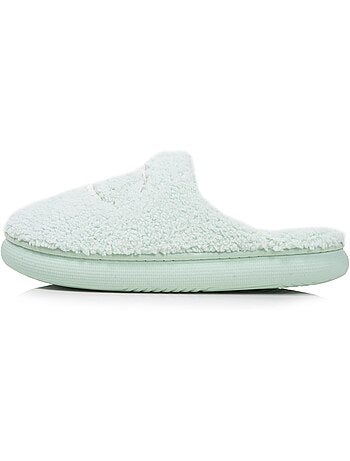 Zapatillas chinelas sherpa elegante y cálido, cómodo, mujer Champion