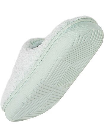 Zapatillas chinelas sherpa elegante y cálido, cómodo, mujer Champion