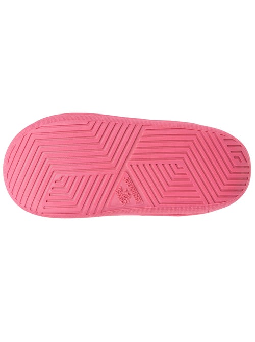 Zapatillas chinelas sherpa fresa, suela bloup XTRA Comfort, niña Isotoner - Kiabi