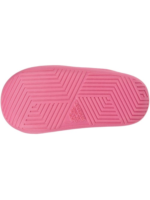 Zapatillas chinelas sherpa fresa, suela bloup xtra comfort, niña isotoner - Kiabi