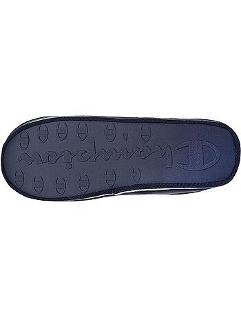 Zapatillas chinelas suédina ultracómoda, mullida, flexible y hombre Champion