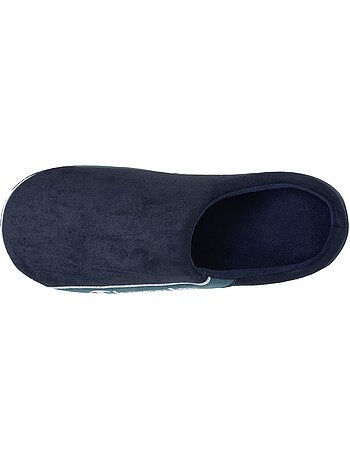 Zapatillas chinelas suédina ultracómoda, mullida, flexible y hombre Champion