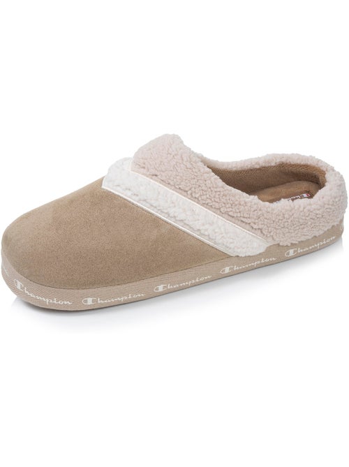 Zapatillas chinelas suédina ultracómoda, mullida, flexible y hombre champion - Kiabi Zapatillas chinelas suédina ultracómoda, mullida, flexible y hombre champion - Kiabi