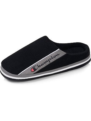 Zapatillas chinelas suédina ultracómoda, mullida, flexible y hombre Champion