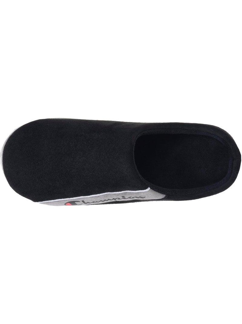 Zapatillas chinelas suédina ultracómoda, mullida, flexible y hombre Champion Negro - Kiabi