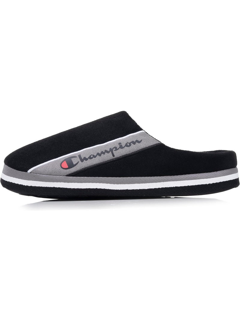 Zapatillas chinelas suédina ultracómoda, mullida, flexible y hombre Champion Negro - Kiabi