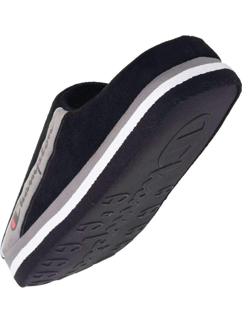 Zapatillas chinelas suédina ultracómoda, mullida, flexible y hombre Champion Negro - Kiabi
