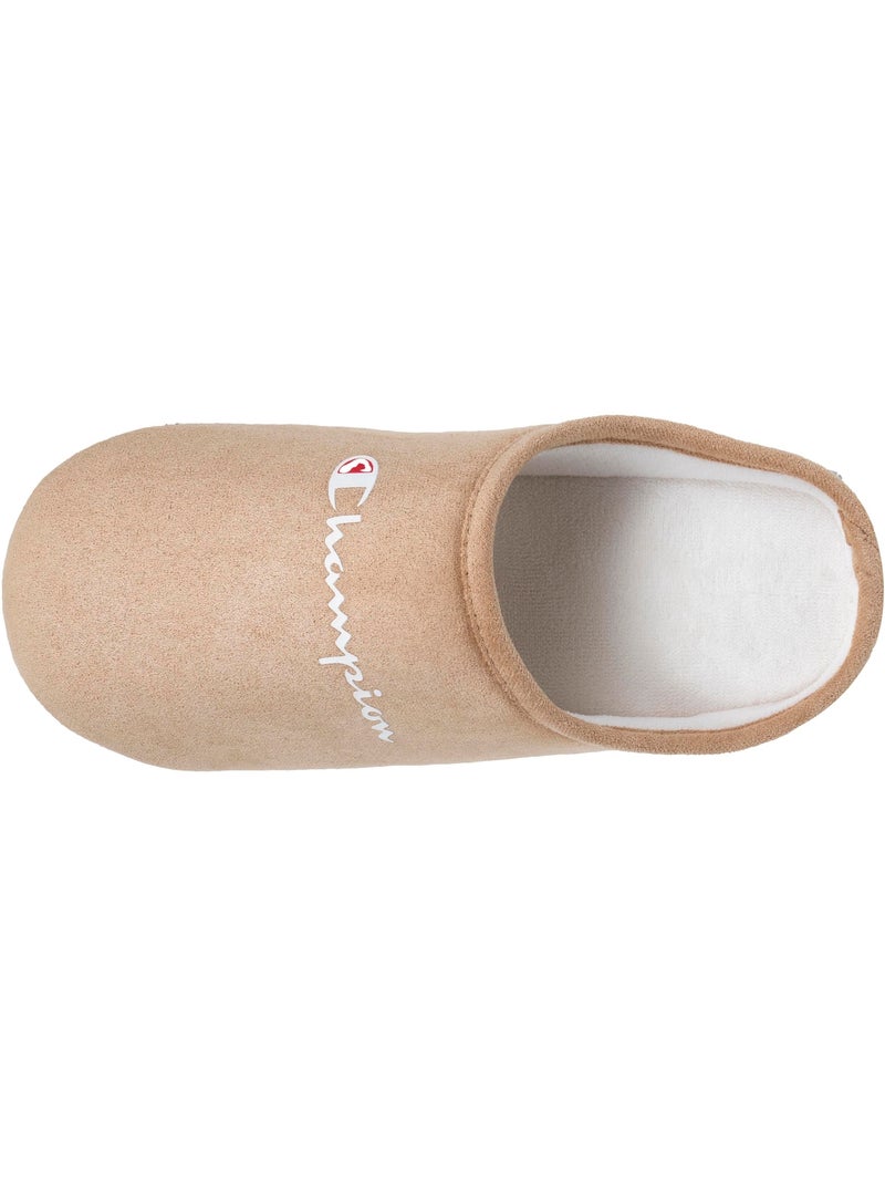 Zapatillas chinelas suédina ultracómoda, mullida, flexible y mujer champion Camel - Kiabi