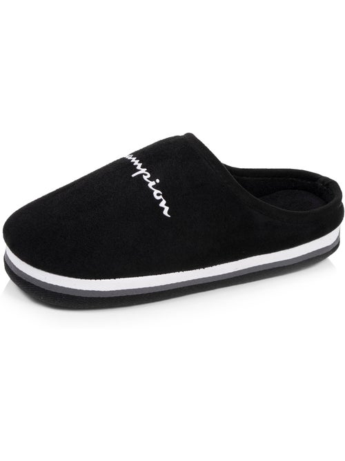 Zapatillas chinelas suédina ultracómoda, mullida, flexible y mujer champion - Kiabi