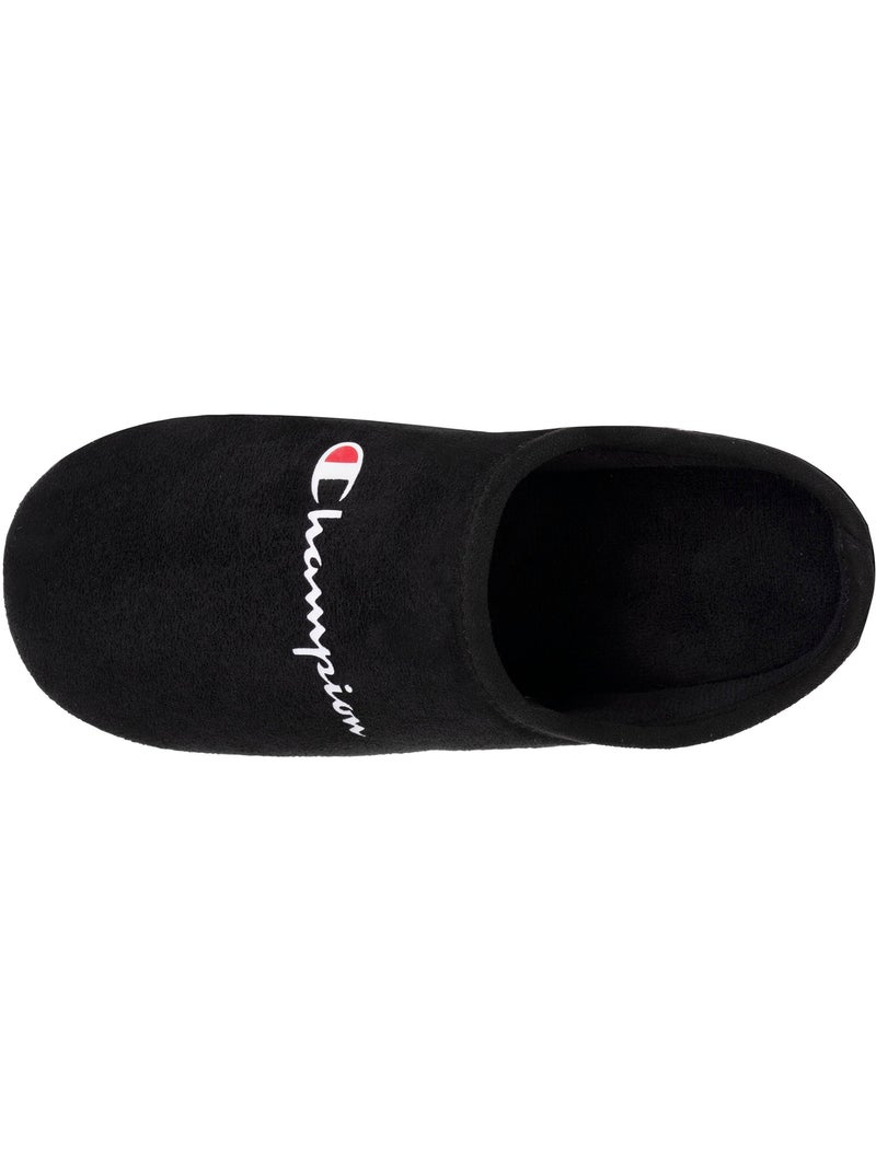 Zapatillas chinelas suédina ultracómoda, mullida, flexible y mujer champion Negro - Kiabi