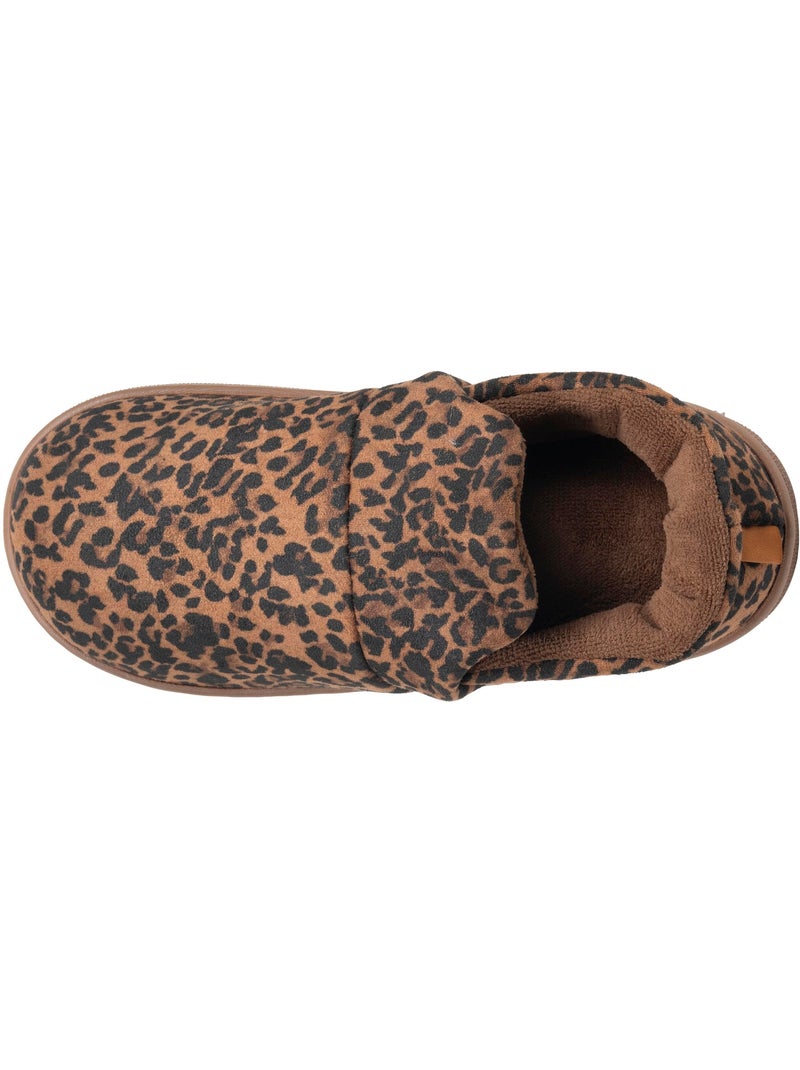 Zapatillas chinelas suédine, suela «bloup», extra cómoda mujer isotoner Camel - Kiabi