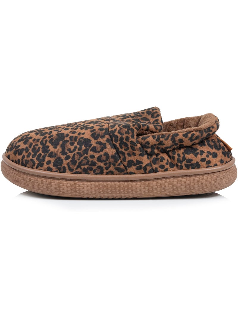 Zapatillas chinelas suédine, suela «bloup», extra cómoda mujer isotoner Camel - Kiabi