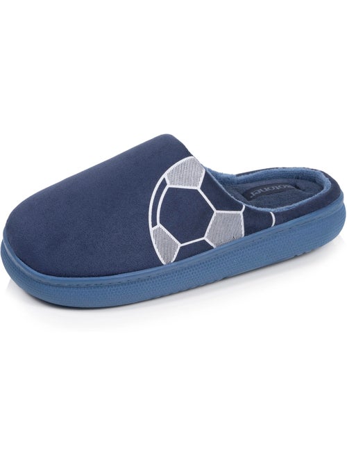 Zapatillas chinelas suédine, suela «bloup», extra cómoda niño isotoner - Kiabi