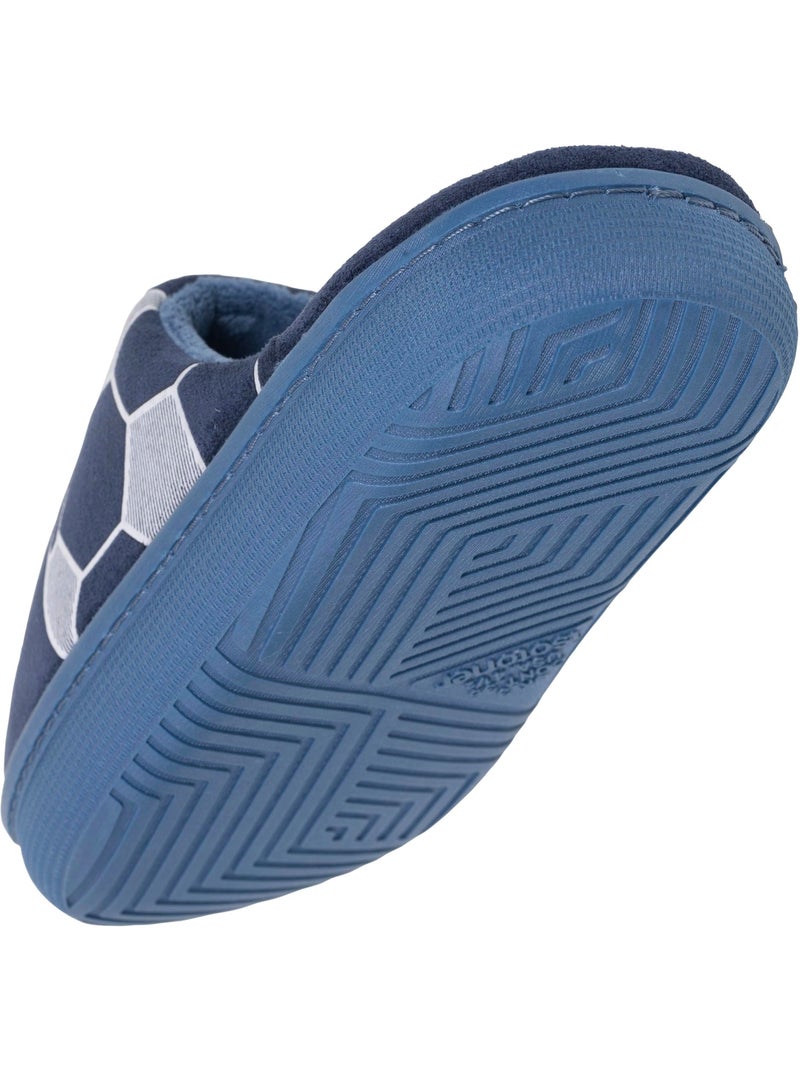 Zapatillas chinelas suédine, suela «bloup», extra cómoda niño Isotoner Azul marino - Kiabi