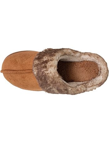 Zapatillas chinelas suéfine, caliente mujer isotoner