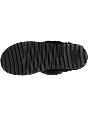 Zapatillas chinelas suéfine, caliente mujer Isotoner