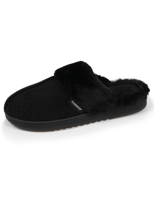 Zapatillas chinelas suéfine, caliente mujer Isotoner - Kiabi
