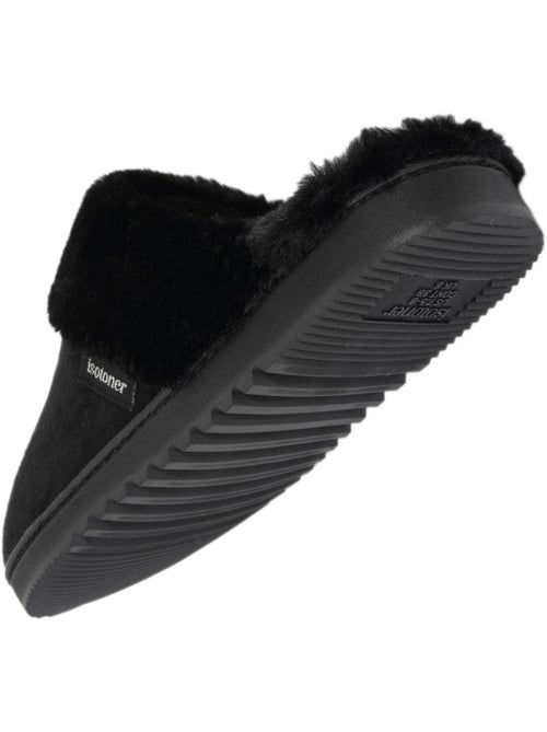 Zapatillas chinelas suéfine, caliente mujer Isotoner - Kiabi