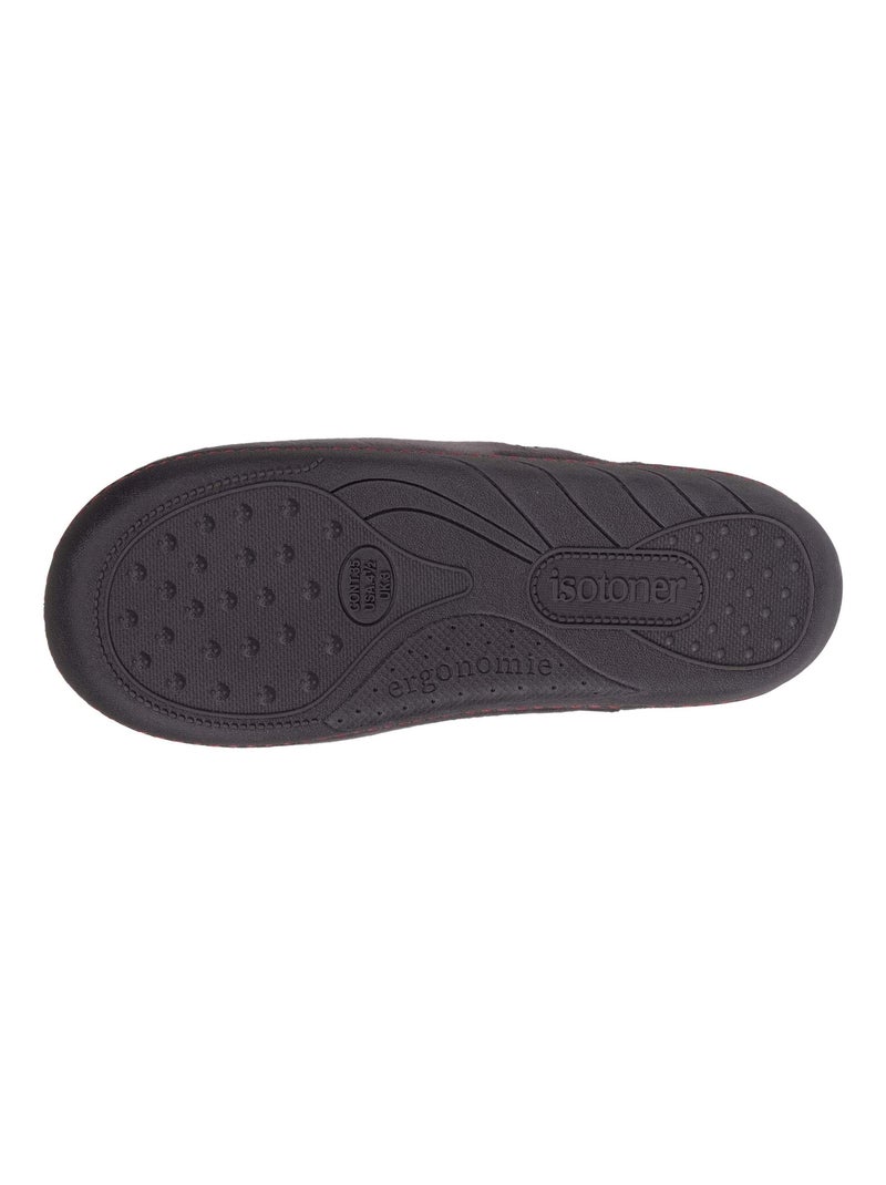 Zapatillas chinelas Suela antideslizante niña Isotoner Gris oscuro - Kiabi