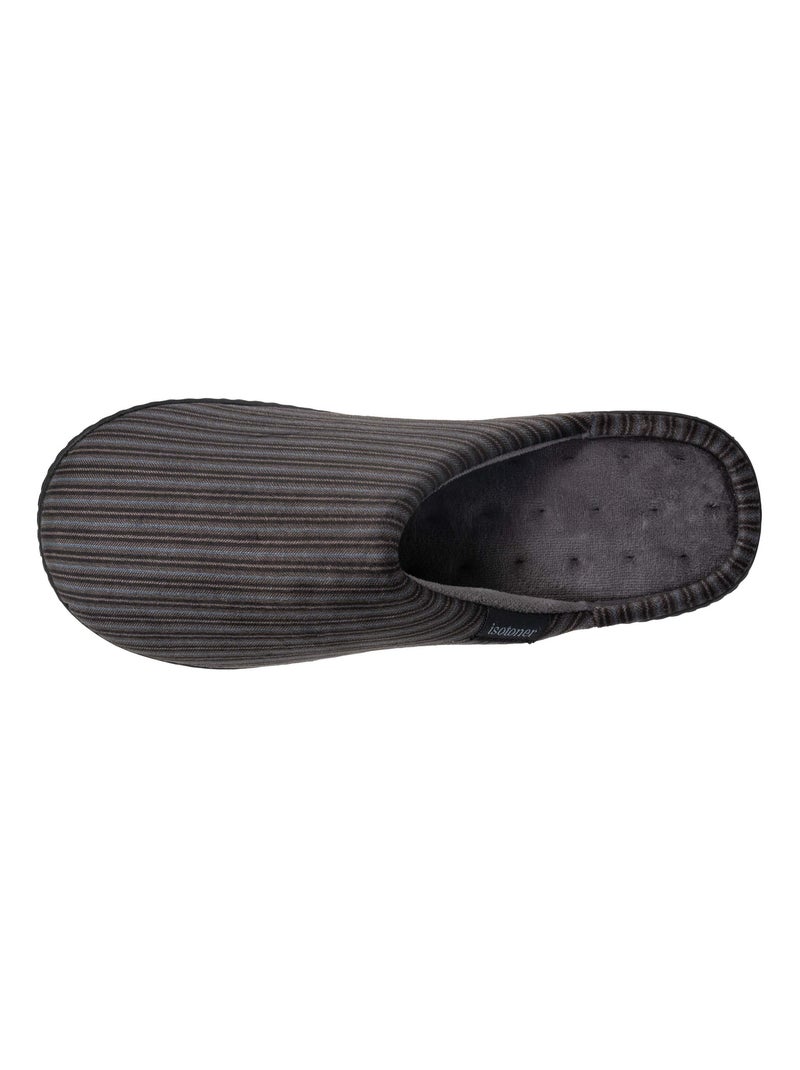Zapatillas chinelas suela con memoria de forma hombre Isotoner Gris - Kiabi