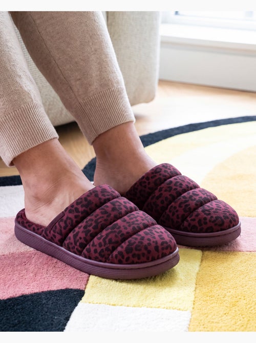 Zapatillas chinelas suela de ante bloup xtra comfort mujer - Kiabi Zapatillas chinelas suela de ante bloup xtra comfort mujer - Kiabi