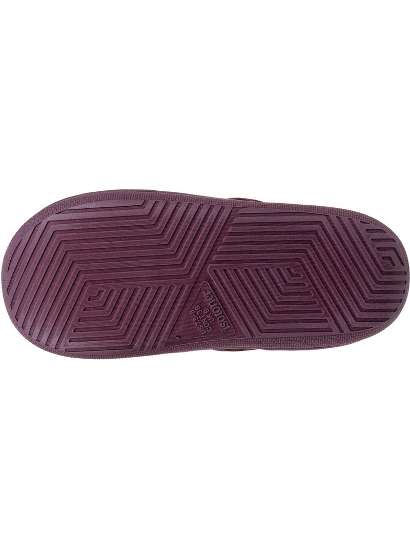Zapatillas chinelas suela de ante bloup xtra comfort mujer Burdeos - Kiabi