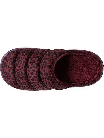 Zapatillas chinelas suela de ante bloup XTRA Comfort mujer Isotoner