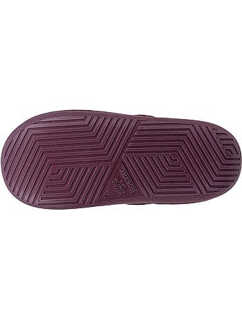 Zapatillas chinelas suela de ante bloup XTRA Comfort mujer Isotoner