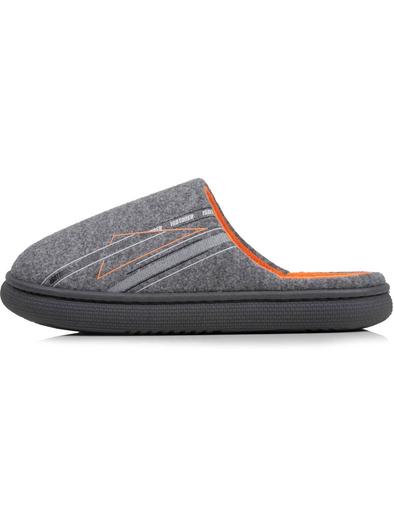 Zapatillas chinelas suela de confort ultrasuave hombre Isotoner Gris jaspeado - Kiabi