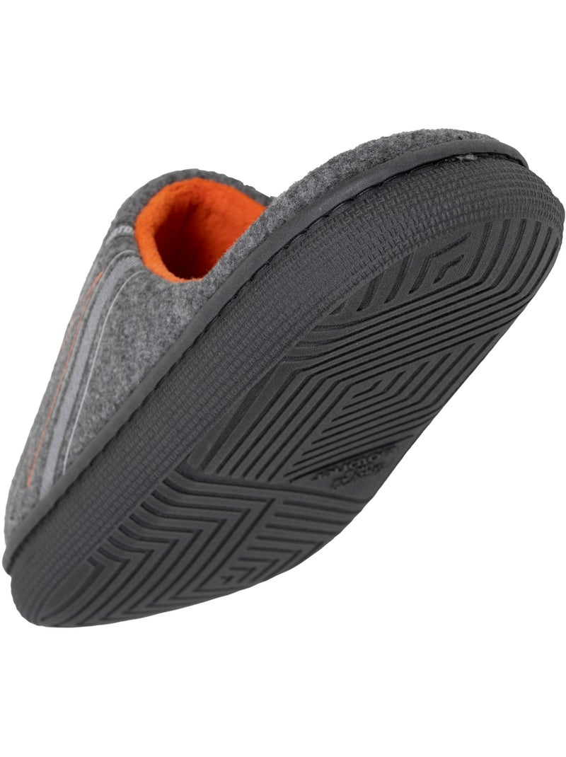 Zapatillas chinelas suela de confort ultrasuave hombre Isotoner Gris jaspeado - Kiabi