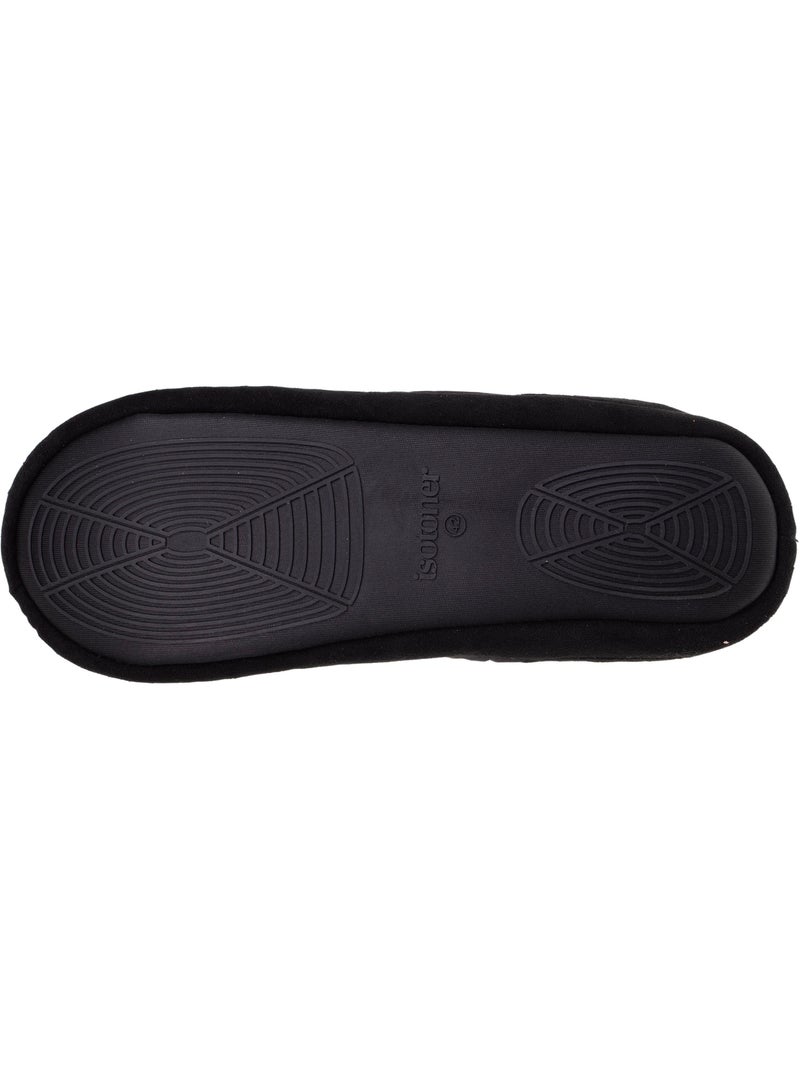 Zapatillas chinelas suela de goma antideslizante, hombre Isotoner Negro - Kiabi